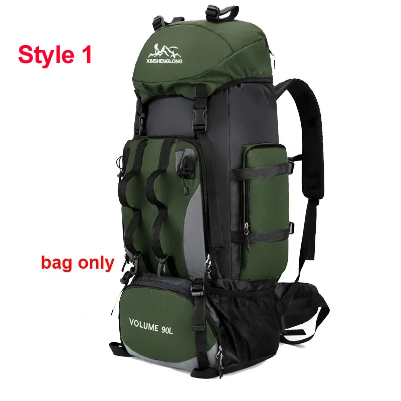 scione 90L Wasserdicht Wandern Camping Rucksack Trekking Tasche Rucksack Große Kapazität Reise Outdoor Sport Taschen Camping Ausrüstung Männer 3