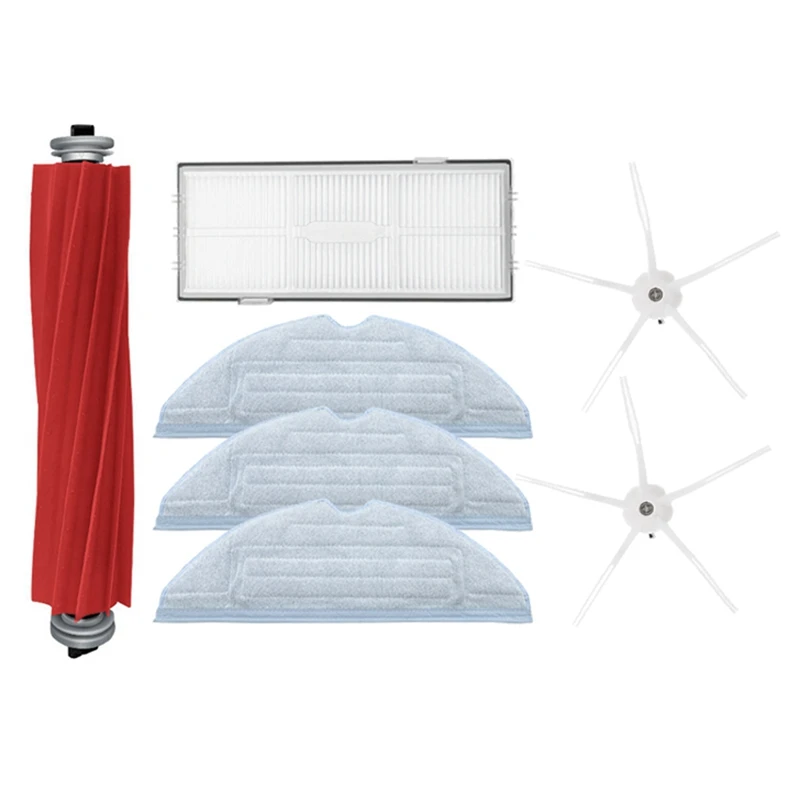Peças de aspirador para Xiaomi Roborock, Acessórios, Filtro Mop Hepa, Escova principal, S7, T7, T7S, T7plus