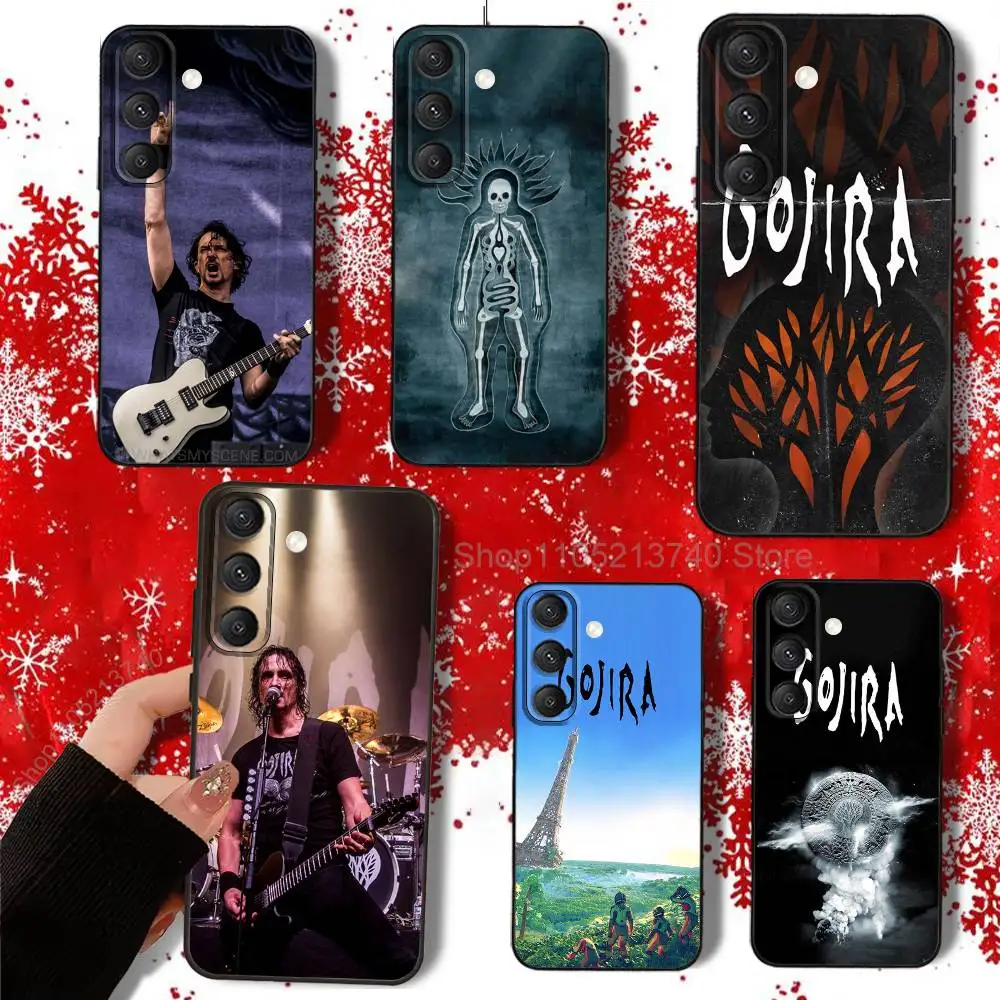

G-Gojira band MeaS Culpa-ES Phone Case For Samsung S22,S24,S25,S23,S20,S30,S21,Ultra,Plus,5G,Fe,Lite shockproof durable Cover