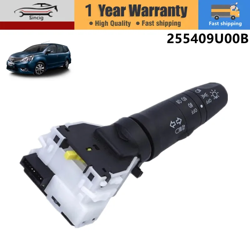 

Car Indicator Turn Signal Switch Headlight Stalk Steering Clumn For NISSAN GRAND LIVINA 2006-2012 255409U00B