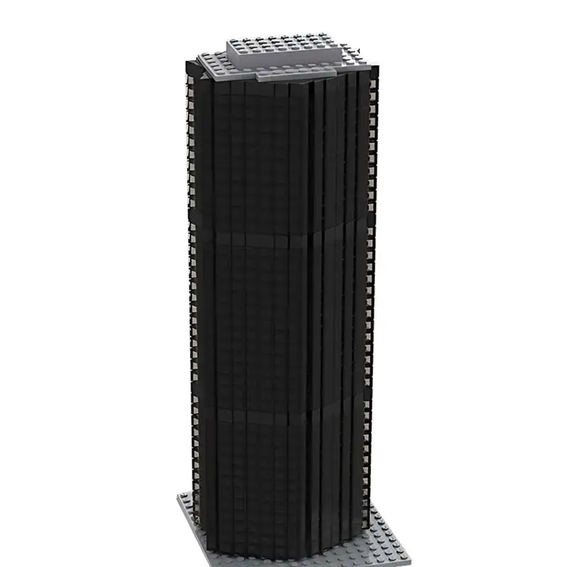 MOC Heißer Verkauf Architektur Tour Montparnasee Modell Bricks 1,650th Skala Stadt Street View Baustein Spielzeug Geburtstag Geschenke