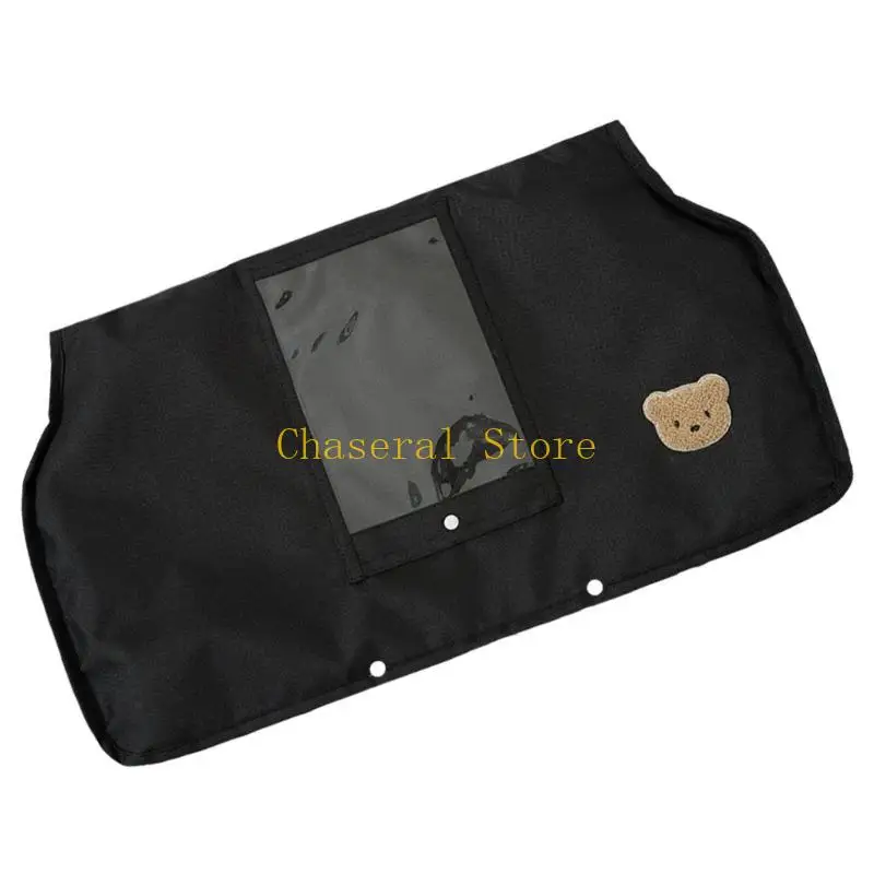 

E7CE Baby Strollers Hand Muff Armrest Protective Sleeve Windproof Pushchair Gloves