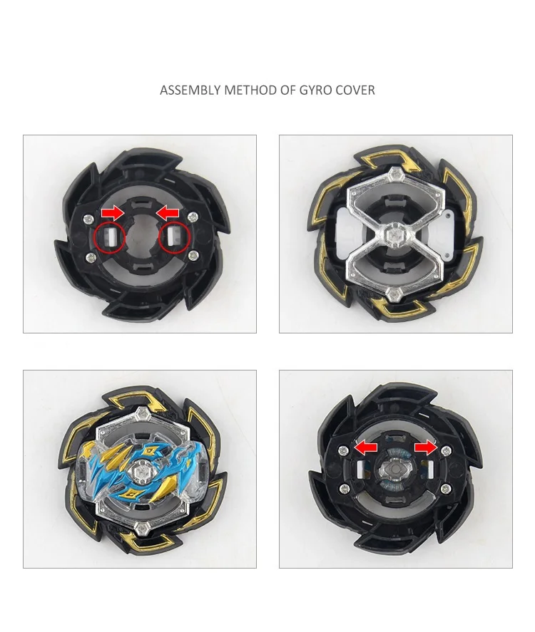 B-133 DX Starter Ace Dragon Sting Charge Zan With Launcher Loose Parts B133 Burst Gatinko GT Series Kids Games Toys