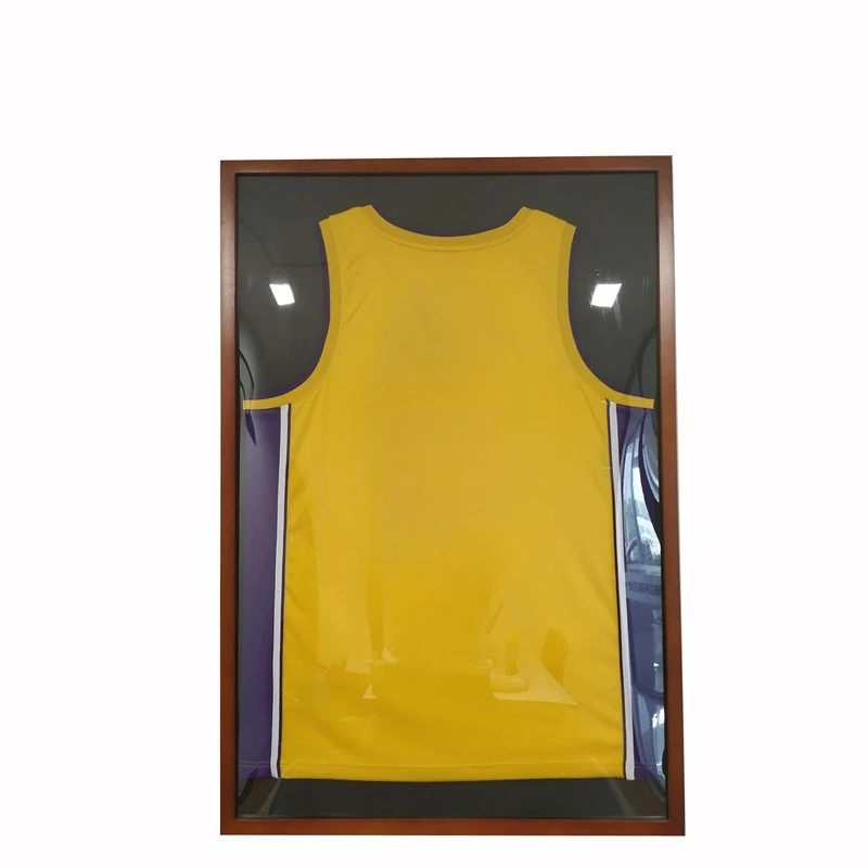 

High-end jerseys display photo frames mounted signature football basketball clothes