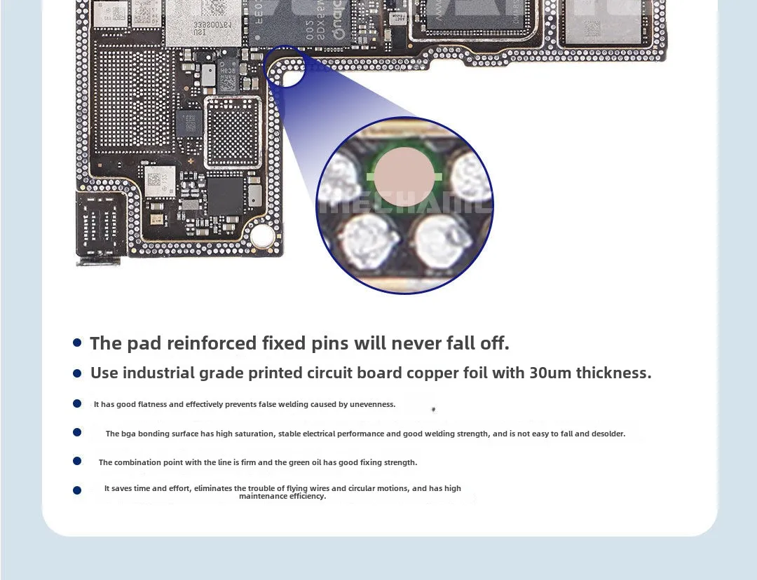 Non-trace Solder Joint Repair Magic Tag Rework Pad 2780 Spot Weld Plate For Motherboard Return Repair Welding