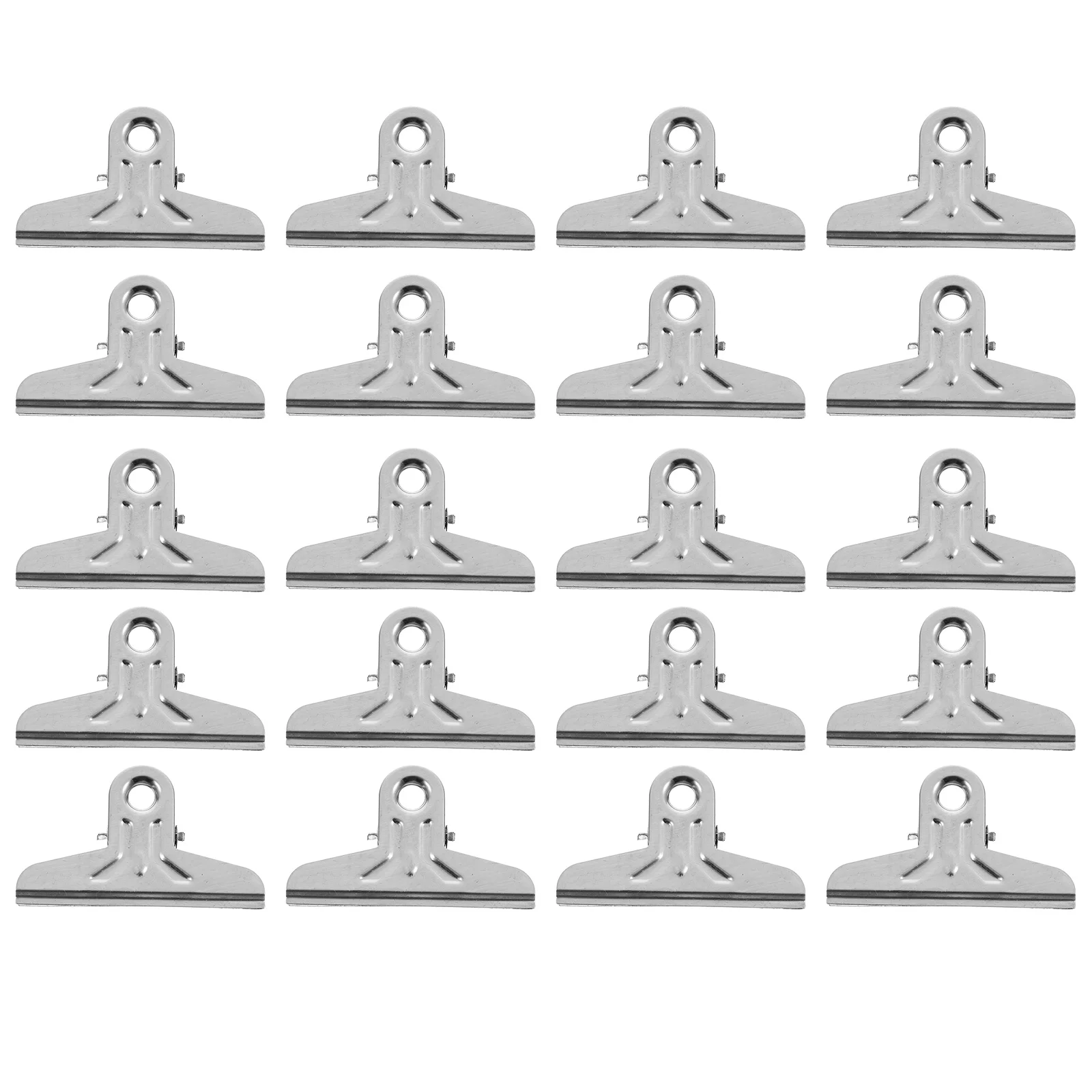 

20 pcs Stainless Steel Drawing Board Clips Large Binder Clip For Art Sketch Painting Office Supplies Oil Painting Frame
