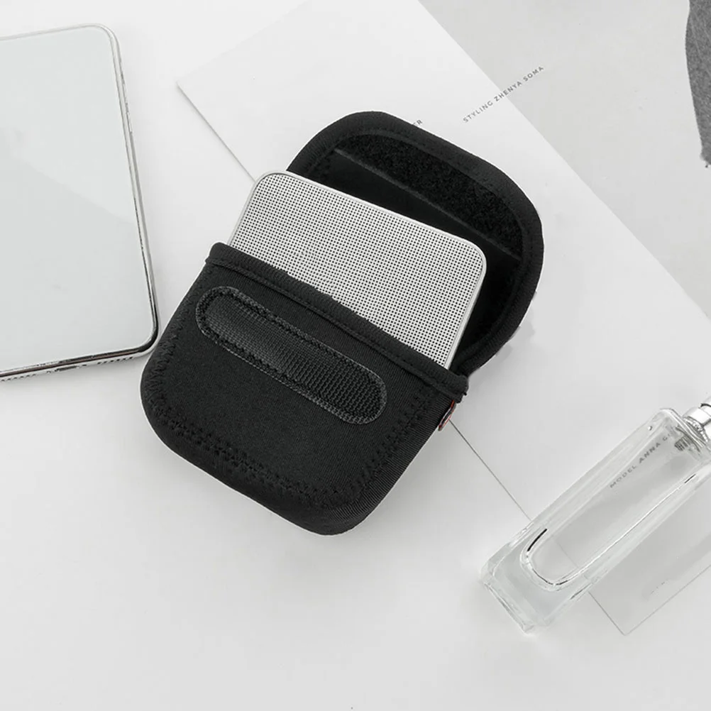 

1Pcs Protective Speaker Box Compression Resistant Scratch Proof Case Classic Magnetic Design for Portable Travel Audio