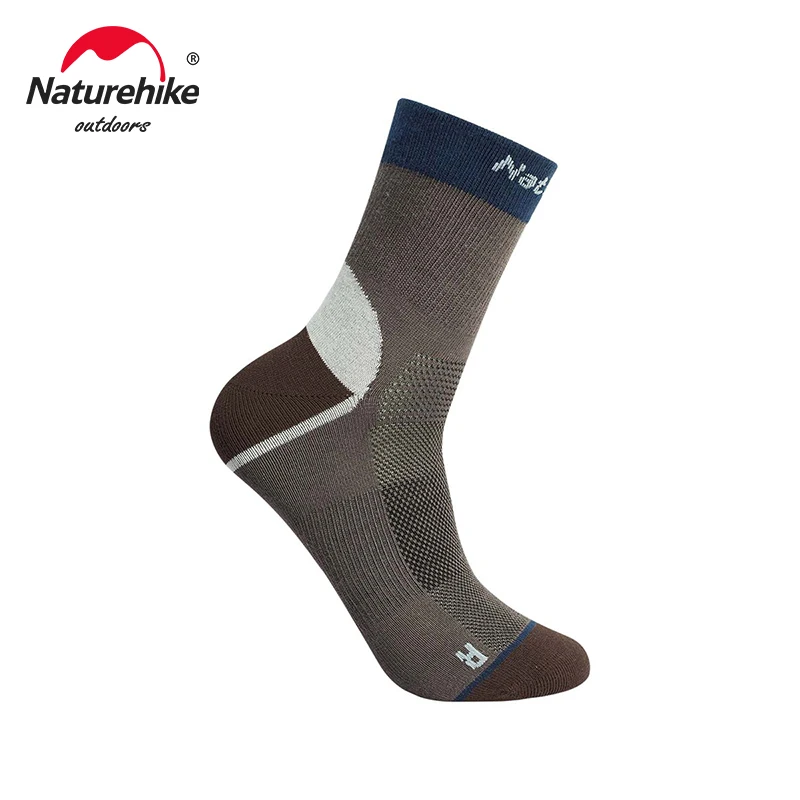 Skarpety Naturehike Męskie Damskie Sportowe Szybkoschnące Skarpety kątowe Bieganie na świeżym powietrzu Piesze wycieczki Wspinaczka górska Oddychające do połowy łydki