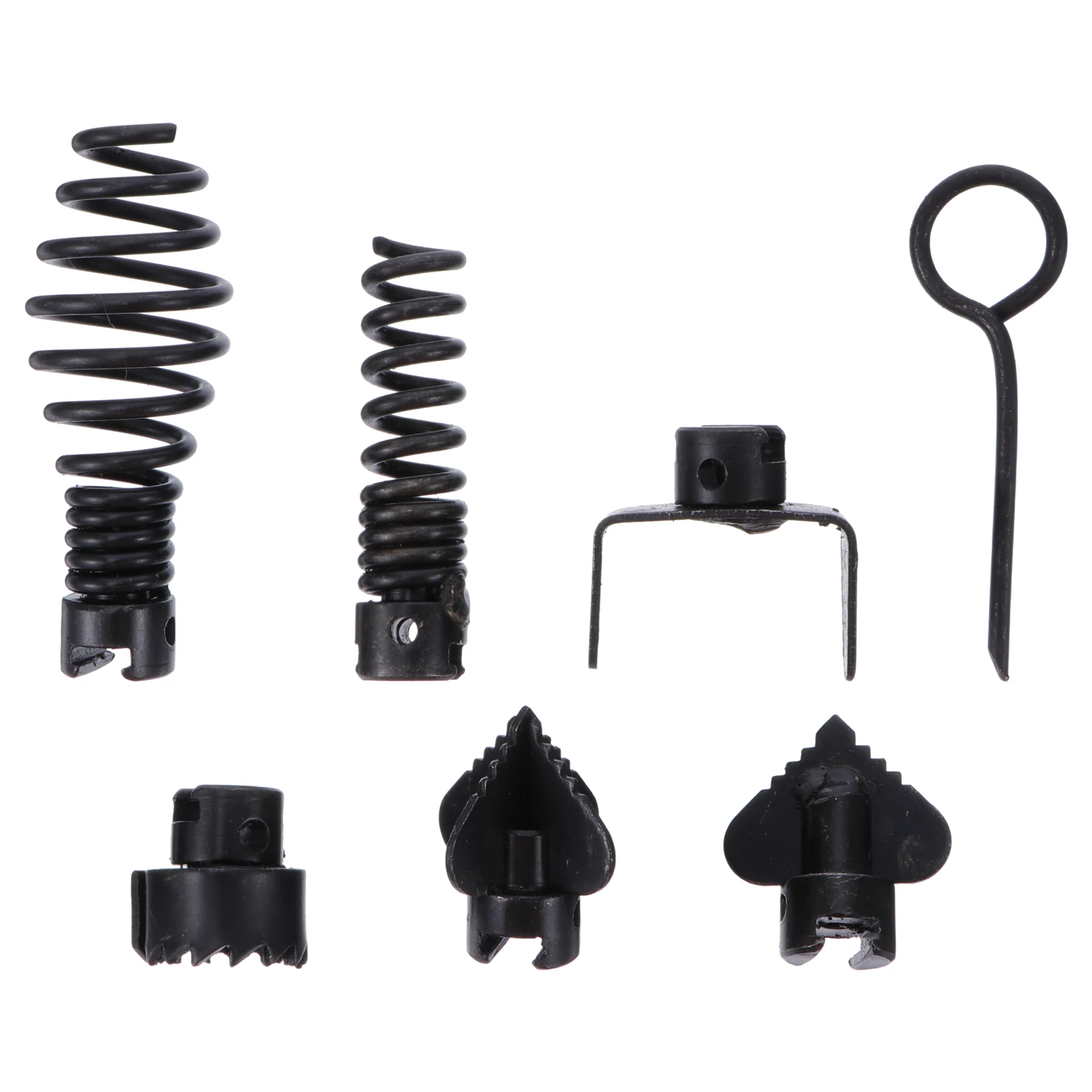

7pcs Steel Sewer Cleaner Tool Heads for Machine Household Tools Cleaning Drain Unclogging Accessories