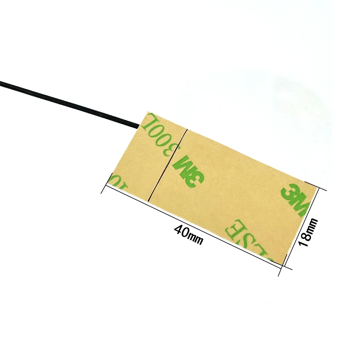 Dual Band Internal Antenna, FPC Soft Antenna, Wifi/Bluetooth/PCB Antenna, 3dbi, 40x8mm, 5-pack, 2.4G/5G/5.8G