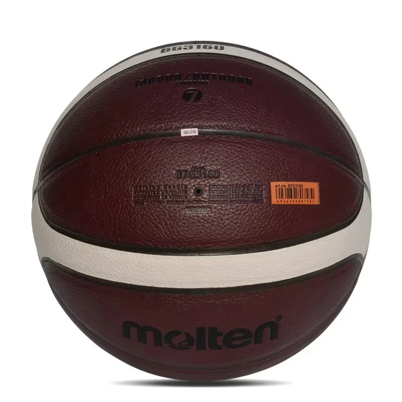Bolas de basquete fundidas tamanho 7 BG3160 bolas de treinamento de jogo interno e externo para jovens mulheres homens basquete padrão