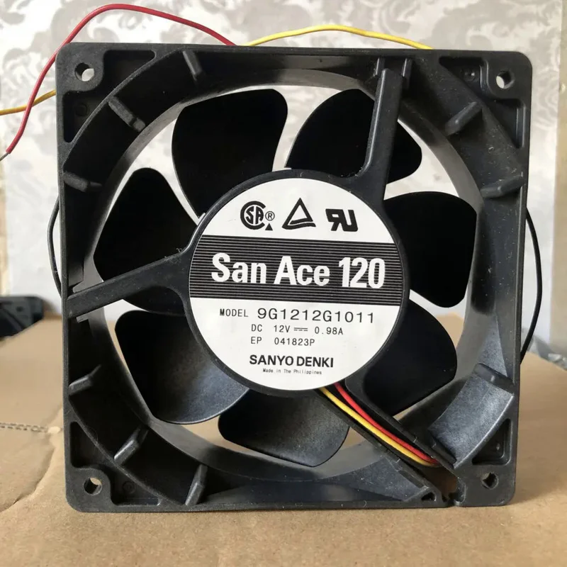 

1PC New 9G12G1011 For SANYO San Ace120 12V 0.98A cooling fan#QW