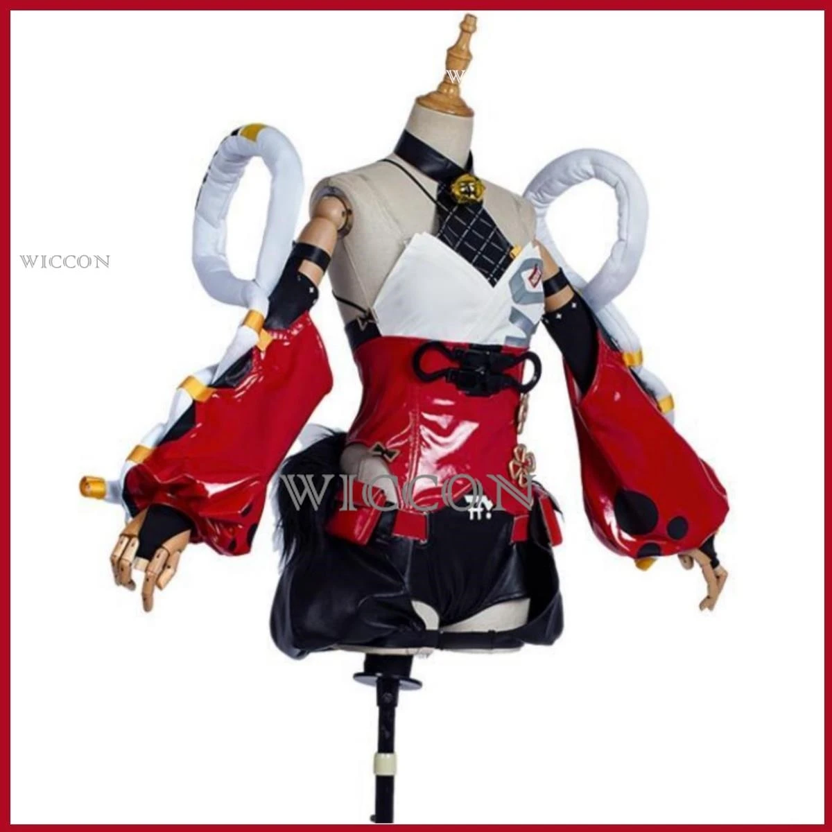 Costume de Cosplay Zenless Zone ontariMana Nekomiya, Jeu d'Anime, Perruque de Maison Douce, Combinaisons, Accessoires pour Femme, Ensemble de Carnaval Kawaii Sexy