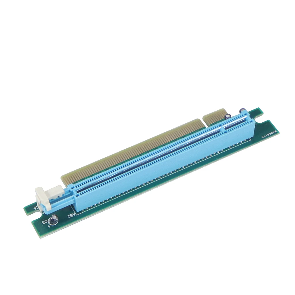 PCI Express X16 Riser-Adapterkarte 90 Grad rechtwinklig / 180 Grad flache Einsteckung PCI-e 16X Extender für 1U 2U PC-Server – Detail 3