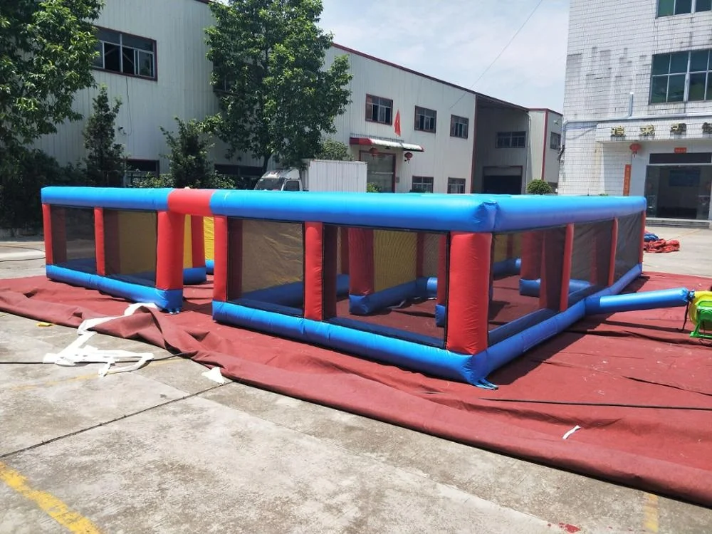 Popular Adults and Children's Inflatable Maze Obstacle Game for Sale