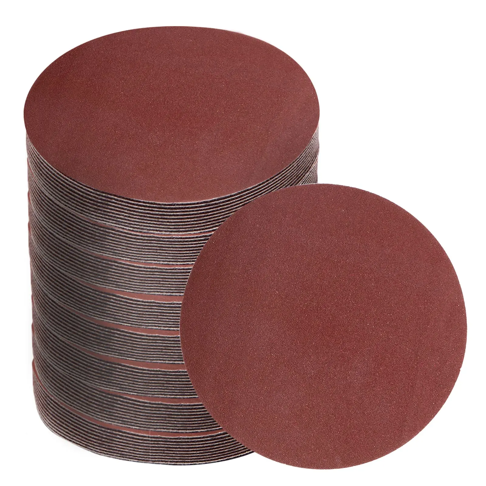 10 Pcs Sanding Discs Set 7inch 180MM Hook & Loop Sandpaper Assorted Grits Sanding Discs 60-2000# for Random Orbital Sander