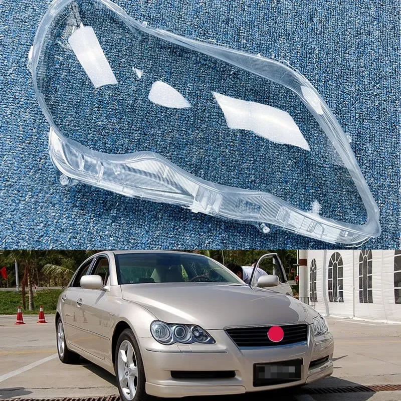 

For Toyota MARKX / Reiz 2005 2006 2007 2008 2009 Front Headlamps Transparent Lampshades Lamp Shell Masks Glass Original Lens