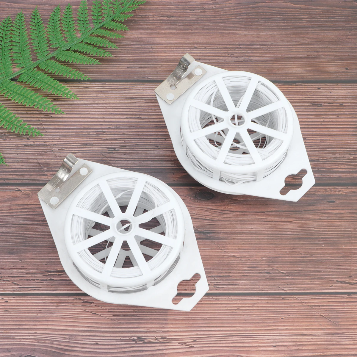 

2 Pcs Gardening Cable Ties Strips Plant Twist for Garland Wire Climbing Plants Essentials