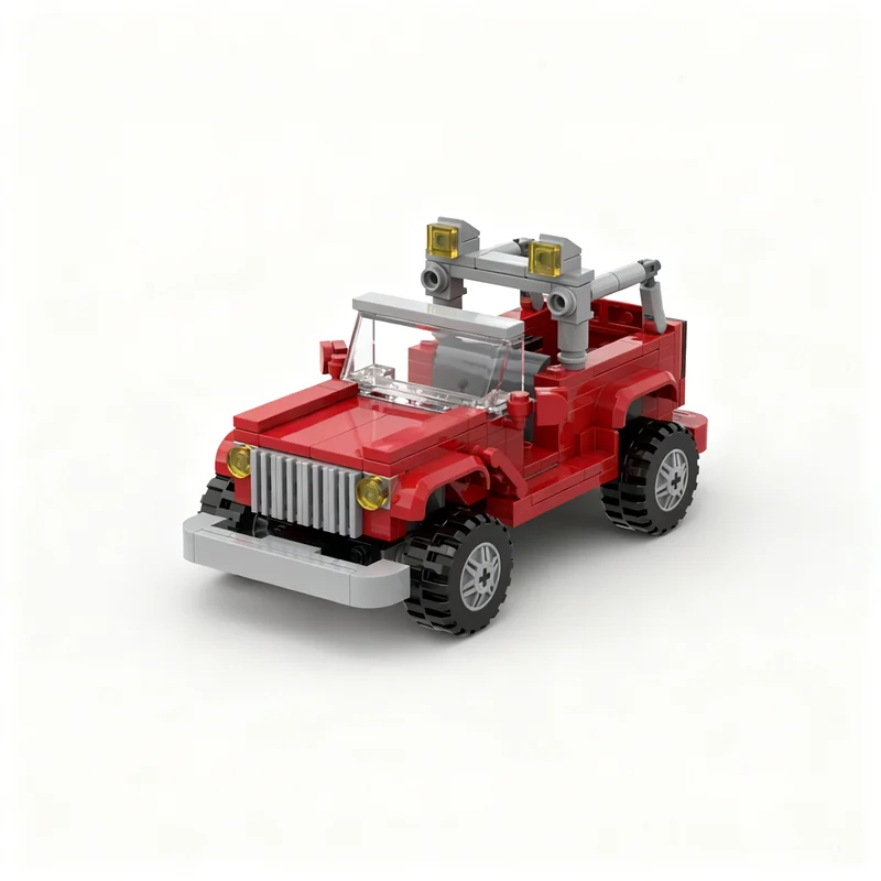 

267pcs MOC City Champions X MEN WOLVERINE JEEP Super Heroes Marvelled Model Building Blocks Christmas Gifts Construction Toys
