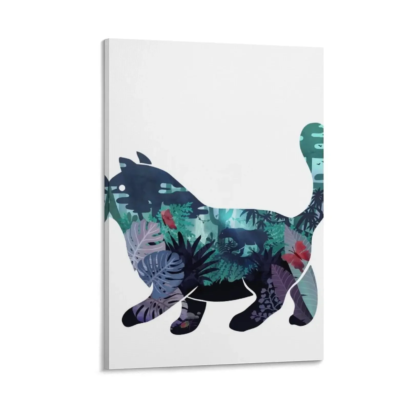 

Wild (Jungle in Cat) Canvas Painting home and decoration Wall posters room decorations aesthetic anime