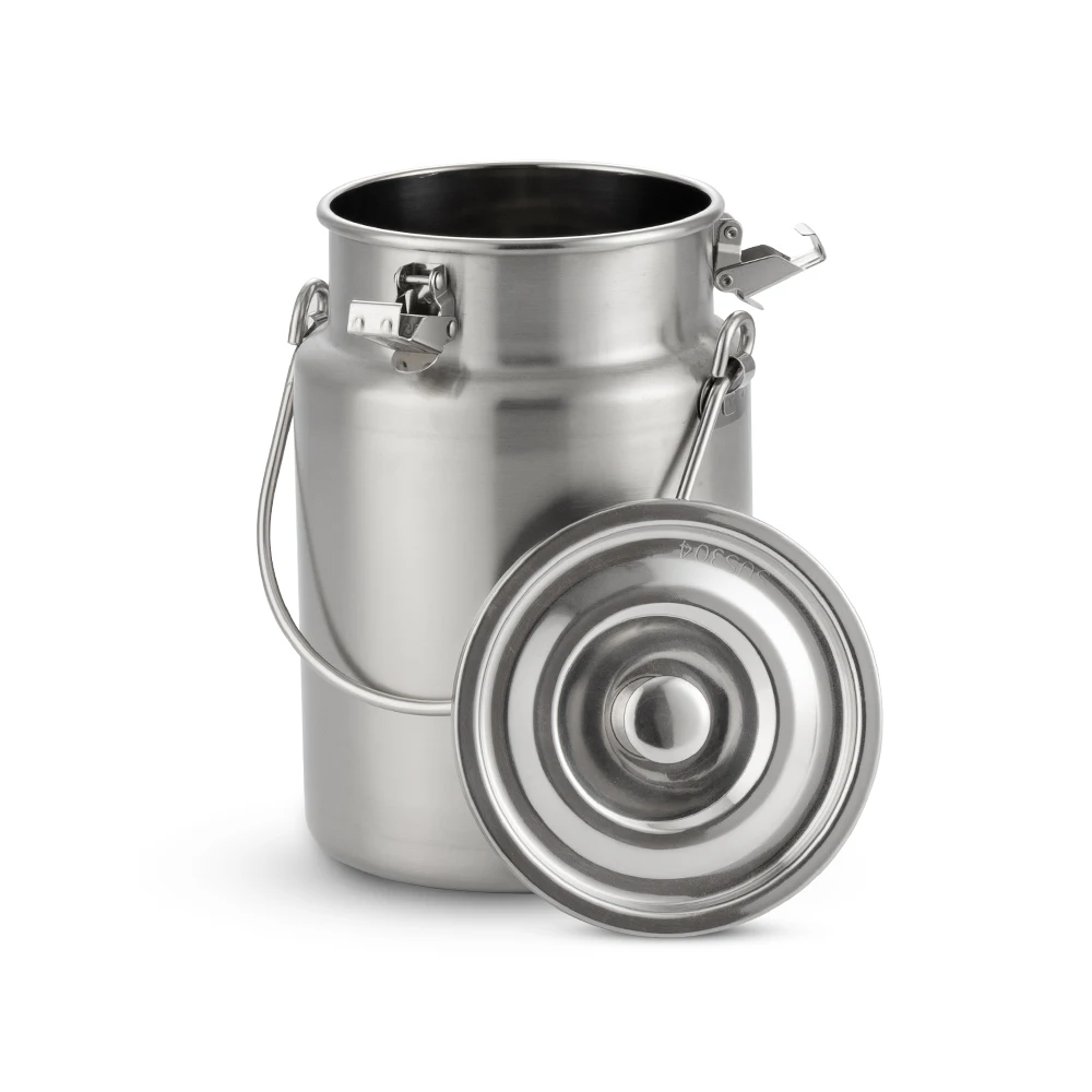 Outdoor Portable Milk Bucket 3L/5L/10L/125L Seal Stainless Steel  Barrel Storage for Hotel Restaurant Kitchen and Transportation