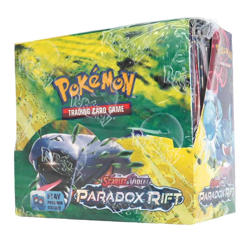 360Pcs English version Pokémon TCG: Scarlet Violet Paradox Rift Booster Box Pokemon Cards 36 Pack Box