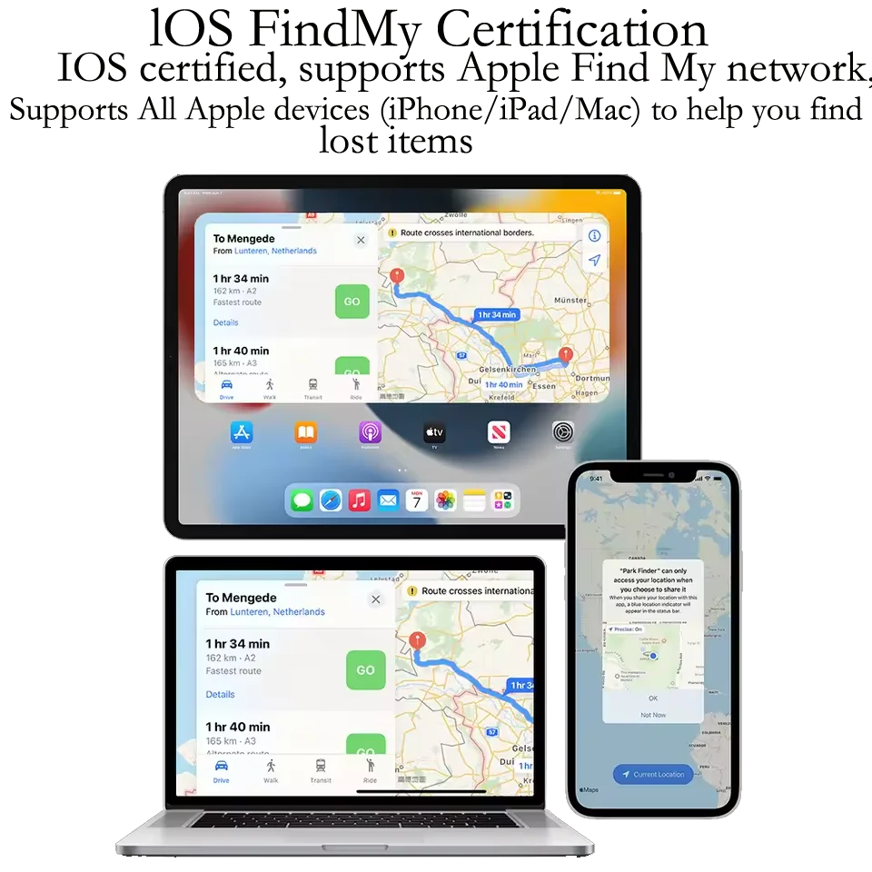 Mini Airtag Tracker العلامة الذكية لنظام iOS Apple Find My APP لمكافحة خسر تذكير جهاز محدد موقع مفتاح السيارة Eldely Finder
