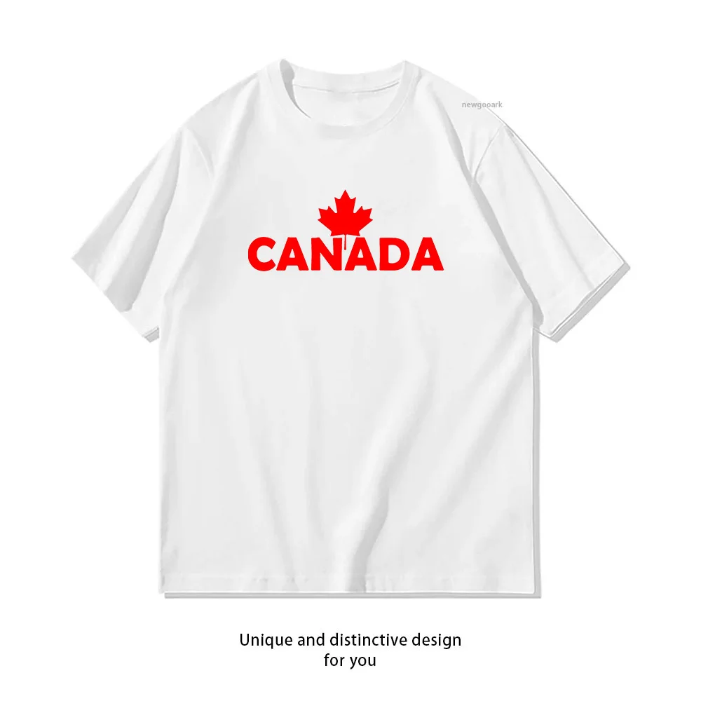 Canada Pride T-shirt Woman Man Summer Cotton Graphic T Shirts Adult Streetwear Camisetas Tops Tee