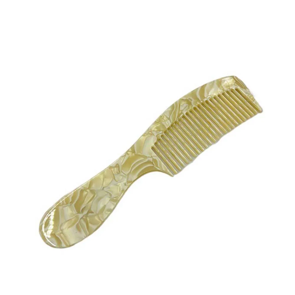 Leopard Print Acetate Comb Hair Accessories Hair Styling Tool Makeup Comb Korean Style Anti Static Hairdressing Combs