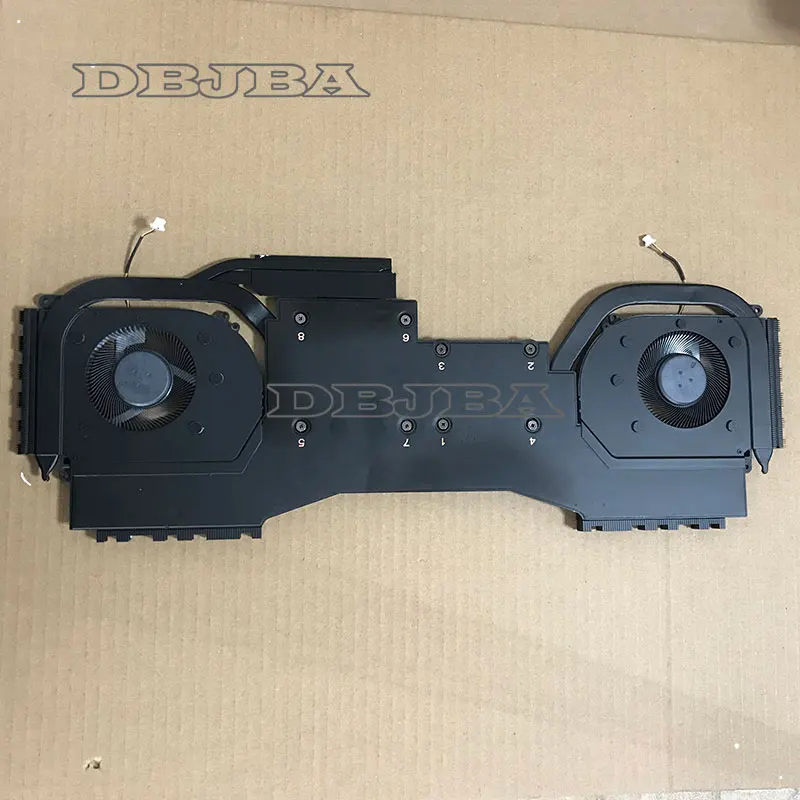 New Laptop CPU Cooling Heatsink Fan Cooler for MSI MS1831 1831 PABD1A01SHR N529 PABD1A01SHL N530 DC 12V