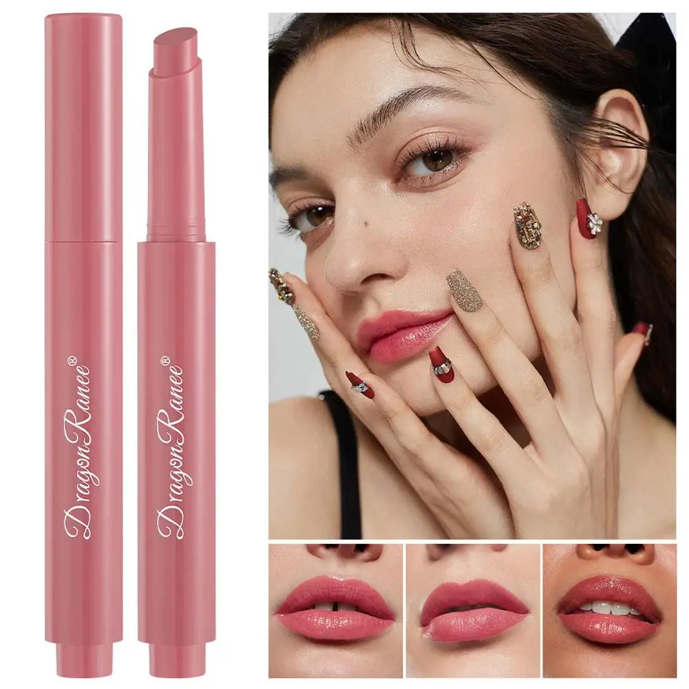 Jelly Lipstick Push-Button Tools, Waterproof, Long Lasting, Nude Stick Pen, Teinte Beauty, 03/Makeup, G3U7