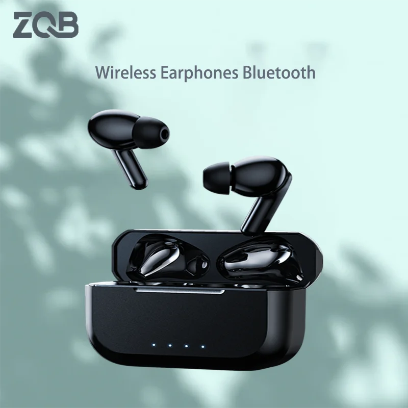 ZQB A3 TWS Bluetooth Earphones Stereo5.3 Headset Sport Earbuds noise cancelling over ear headset Earbuds Headsets With Micropho