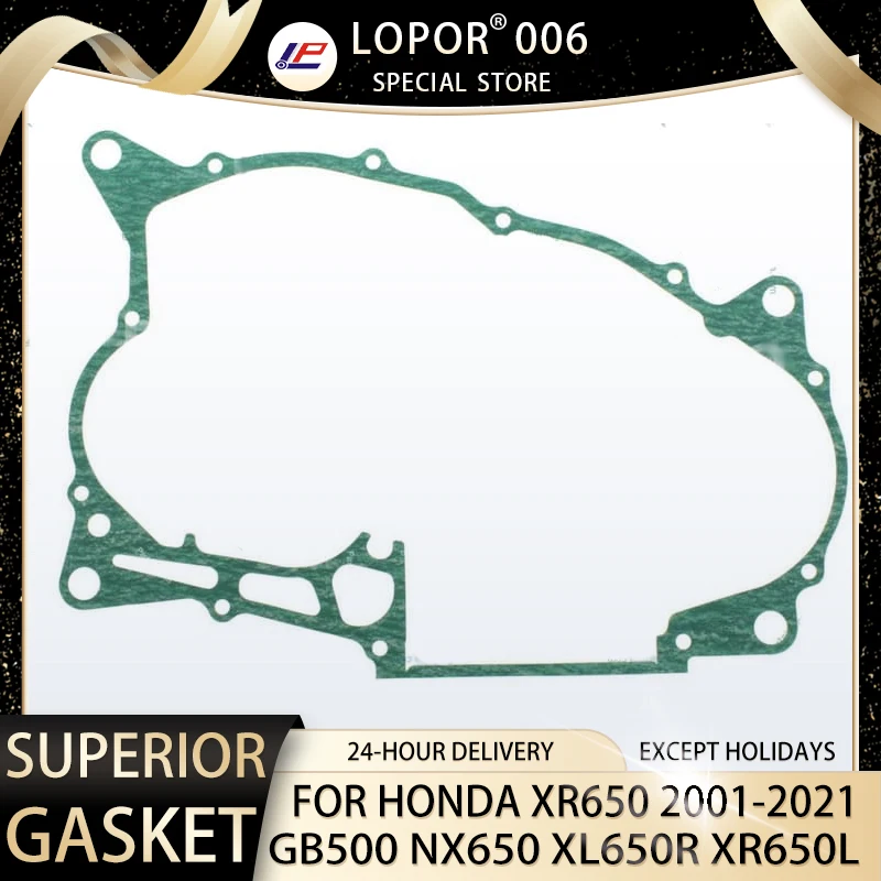 Motorcycle Engine Cranks Rods Crankcases Gasket For Honda XR650L GB500 NX650 XL650R XR650L 11191-MN1-701