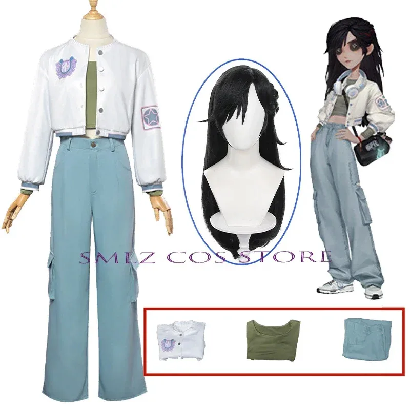 

OPH TEAM Antiquarian Cosplay Game Qi Shiyi Cosplay Identity V Costume Sports Uniform Suit Halloween Party Role Play Clothing