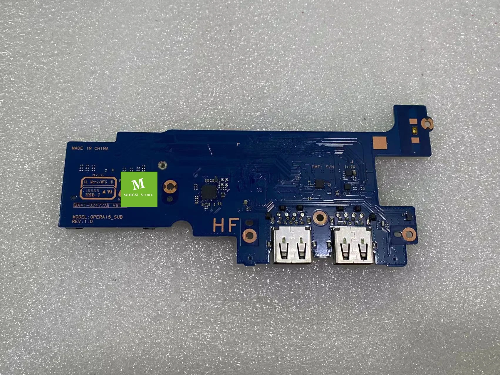 GENUINE FOR SAMSUNG ATIV Book 9pro NP940Z5L USB CARD READER BUTTON TOUCHPAD BOARD BA41-02472A