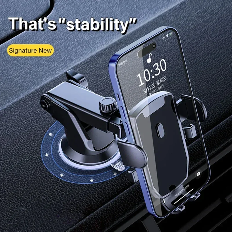 

Автомобильный Универсальный держатель для телефона на присоске для приборной панели на лобовое стекло подставка для мобильного телефона с GPS поддержка для iPhone Xiaomi Huawei Samsung