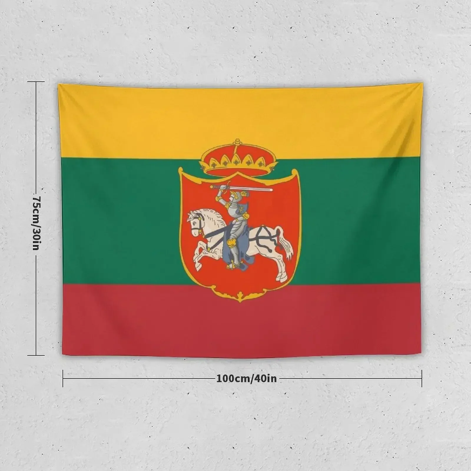 Coat of arms of the Grand Duchy of Lithuania Tapestry Home Decor Aesthetic Korean Room Decor Tapestry