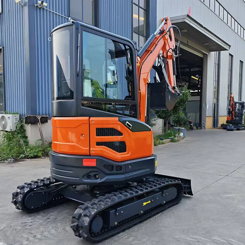 

Free Shipping EPA Engine Kubota 4 Ton New Crawler Digger Bagger Mini Excavator customized 3.5 Ton Mini Small Excavators