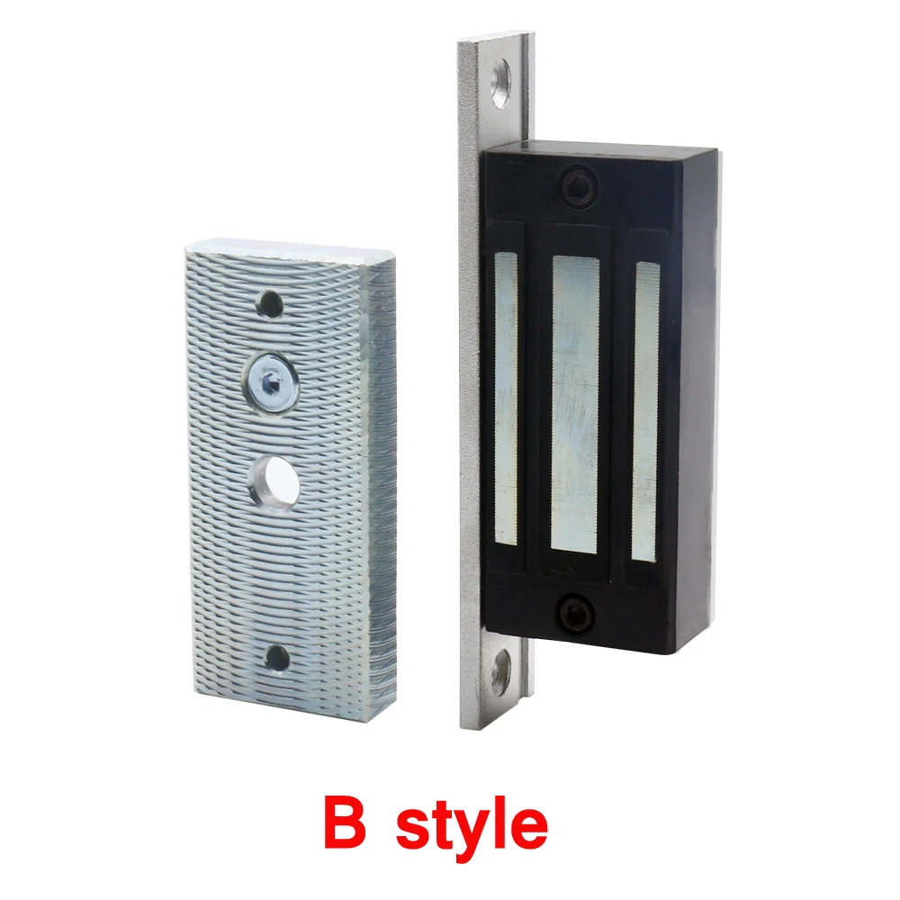 DC12V magnetic lock 60KG/132Lbs access control electric lock storage cabinet small electronic door lock Electromagnetic lock