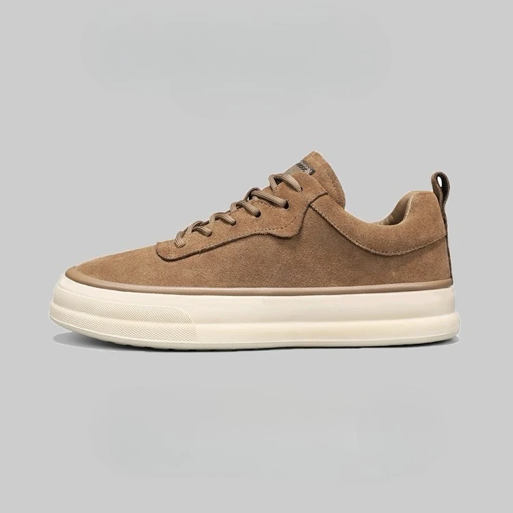 Men's Casual Shoes Luxury Suede Sneakers Platform Vulcanized Shoes Comfortable Sport Running Shoe Skateboard Shoes for Men Tenis
