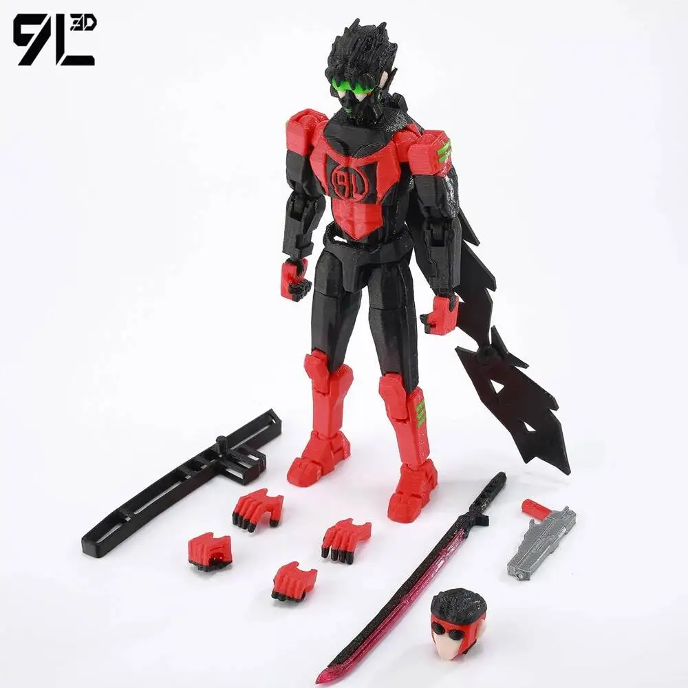 9L3D Printe Dummy13 T13 Onverslaanbare Mark Grayson Bulletproof Mark Grayson Action Figure Anime Collectible Model Speelgoed Voor Kinderen Gift - afbeelding 1