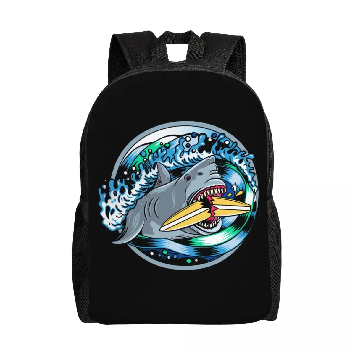 

Summer Surfing North Shore Travel Backpack Men Women School Laptop Bookbag Beach Waves Surfer Student Large Capacity Backpack