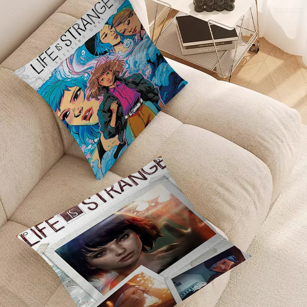 Life Is Strange 2 Before The Storm Whitepaper Stitch Lucky Dragon Pillow Cover Sofa Cushion Cover Home Room Decoration Gift