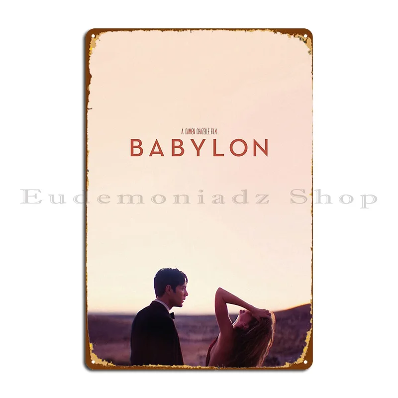 Babylon Poster Metal Sign Create Cinema Decoration Design Personalized Tin Sign Poster