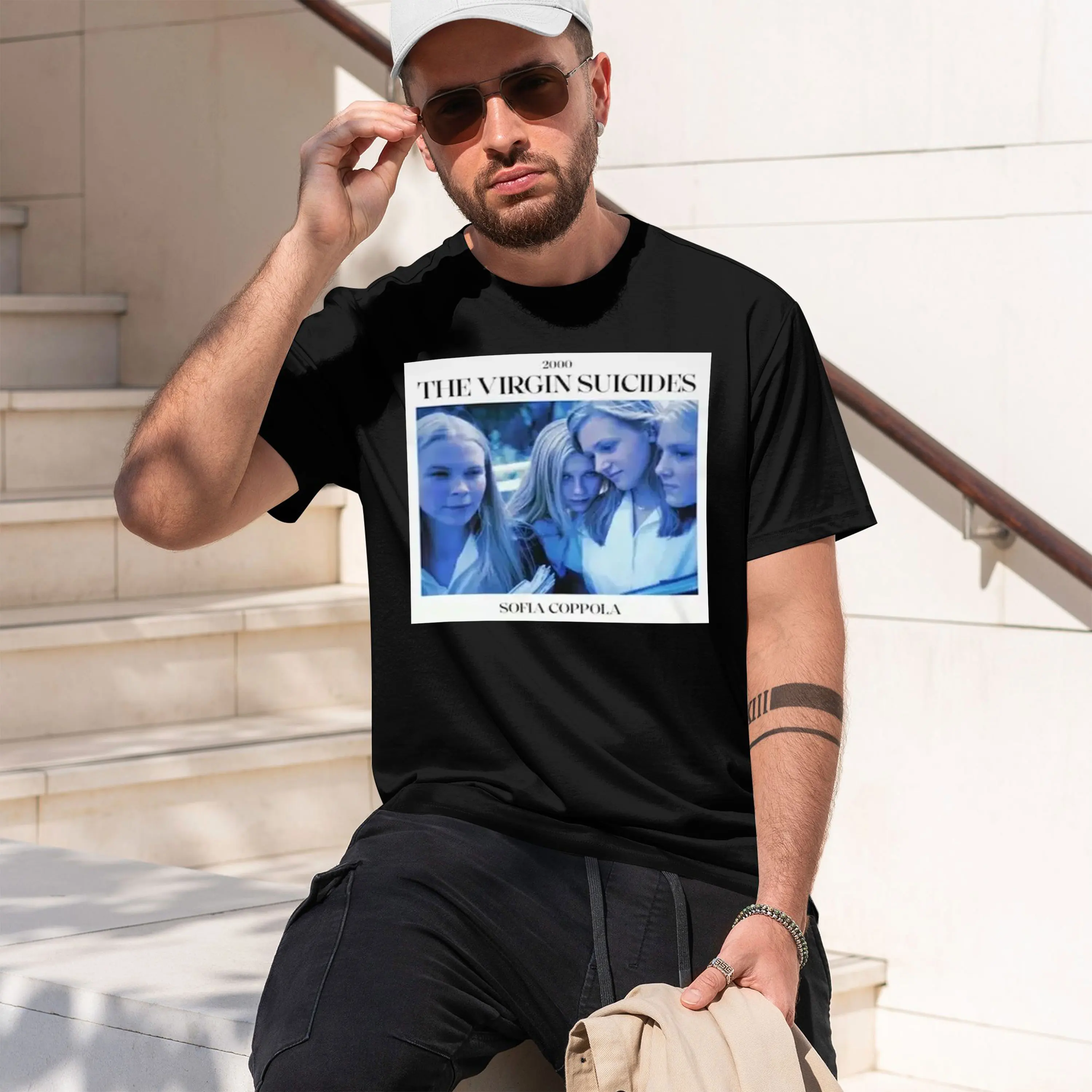 The virgin s book film sofia coppola director inspired T-shirt TE4517 2026 New Model Men’s Short-sleeve crewneck T-Shirt Classic