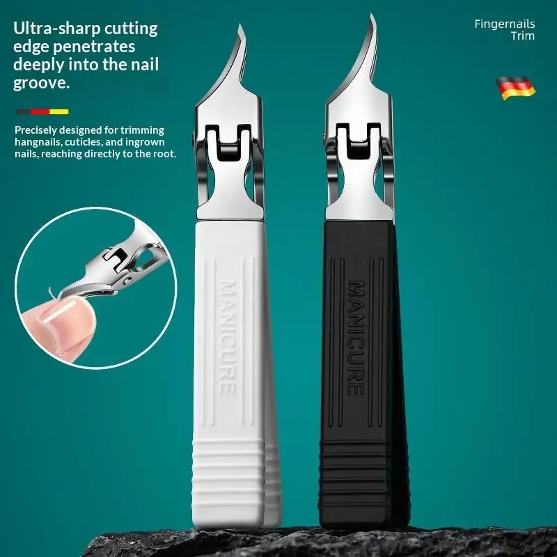 Zehennagelknipser für eingewachsene oder dicke Zehennägel, professioneller Podologen-Zehennageltrimmer mit Edelstahlklinge. – Detail 1