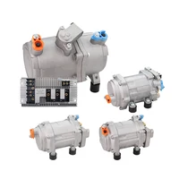 Kit de compresseur électrique pour voiture, climatisation automobile, camion, bus, bateau, tracteur, camping-car, 12V, 24V, 48V 1