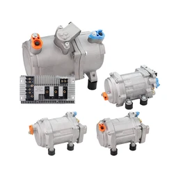 12V 24V 48V Electric Compressor Kit for Automobile Air Conditioning Car Truck Bus Boat Tractor Camper RV
