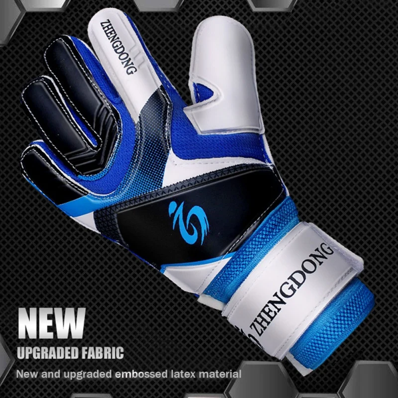 Football Gloves Student Goalkeeper Wear-resistant High Quality Thick Latex Gloves Goalkeeper Training Gloves