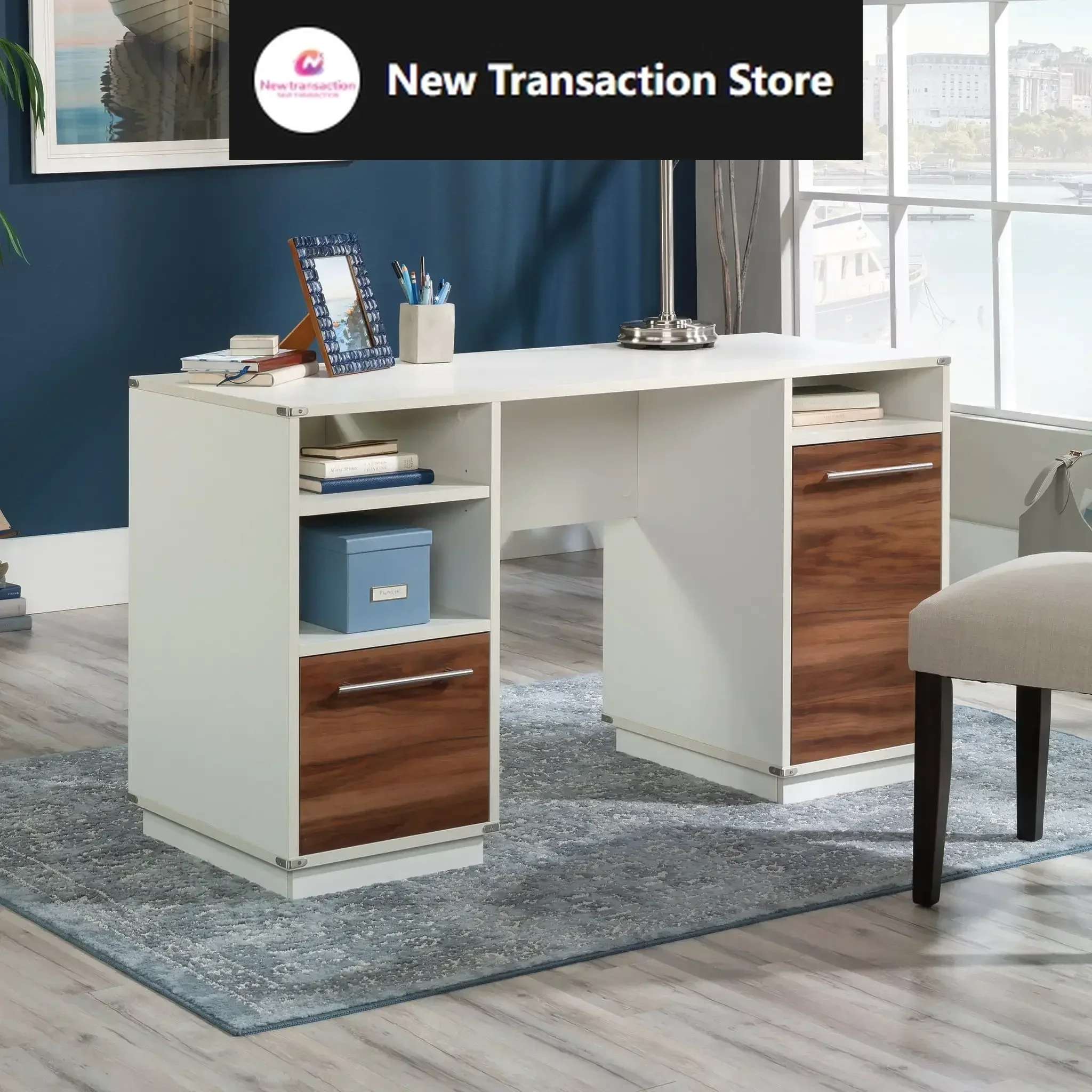 

Стол с двойной педой Vista Key, отделка Blaze Acacia